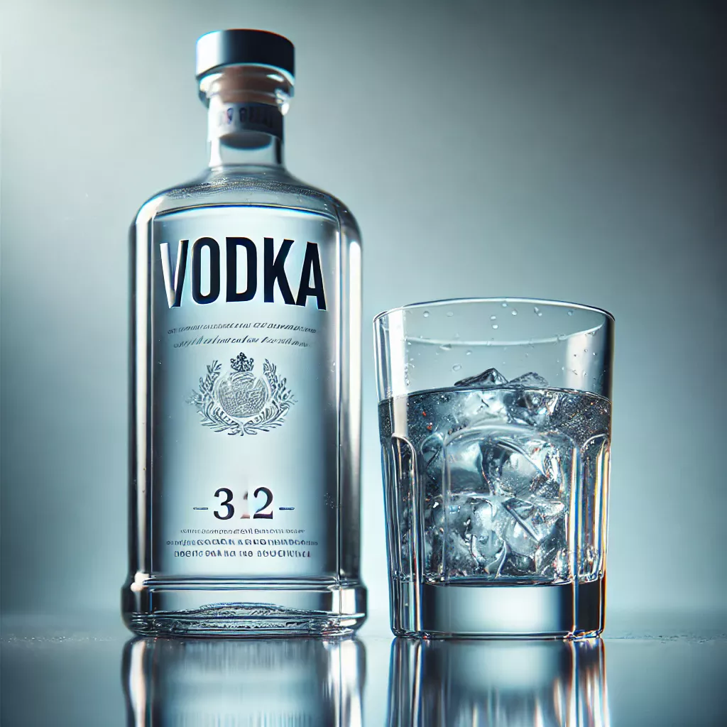 vodka vodka med glas